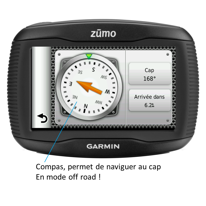 GPS motorcycle GARMIN ZUMO 340LM - life Western Europe map