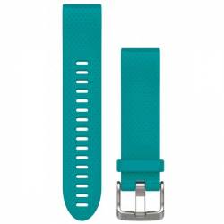 Bracelet Silicone QuickFit pour Montre Garmin Fenix 5S - Turquoise