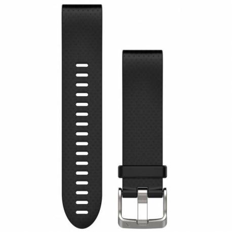 Bracelet Silicone QuickFit pour Montre Garmin Fenix 5S - Noir -  -  Accessoires Moto High-Tech